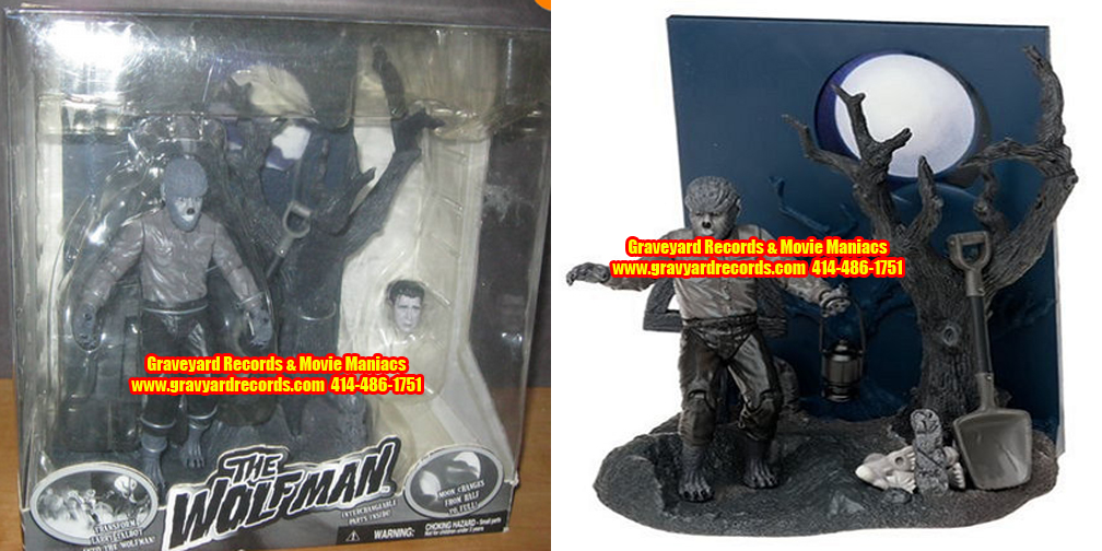 8" The Wolfman Jakks Pacific Toys Black & White Ed.